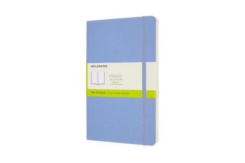 MOLESKINE, MOLESKINE Notizbuch SC L/A5 850949 blanko,hortensienblau,192 S.