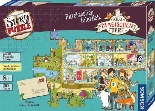 Story-Puzzle Die Schule der magischen Tiere Fürchterlich feierlich!