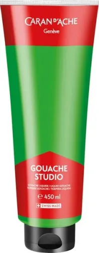 undefined, CARAN D'ACHE Deckfarbe Gouache 450ml 2340.720 brillantgrün, Studio