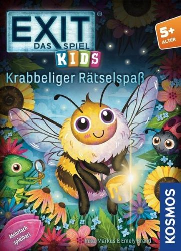Kosmos, Kosmos - Exit Kids Krabbeliger Rätselspass, deutsch, Multicolor