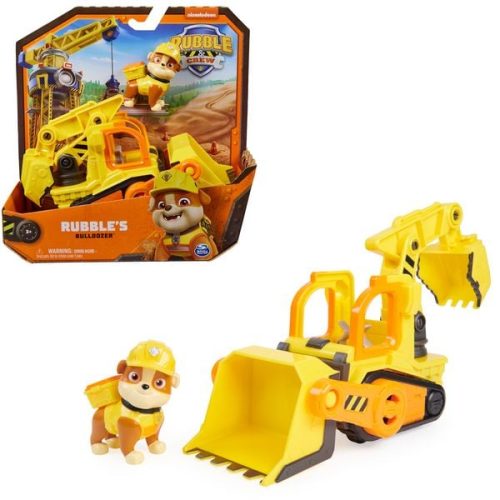 Spin Master International B.V., Rubble & Crew - Planierraupen-Baufahrzeug mit Rubble-Figur (Basis Fahrzeug)