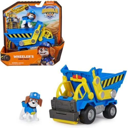 Spin Master International B.V., Rubble & Crew - Kipplaster-Baufahrzeug mit Wheeler-Figur (Basis Fahrzeug)