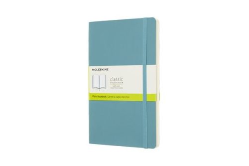 MOLESKINE, MOLESKINE Notizbuch L/A5 715529 Blanko, SC, Riff Blau