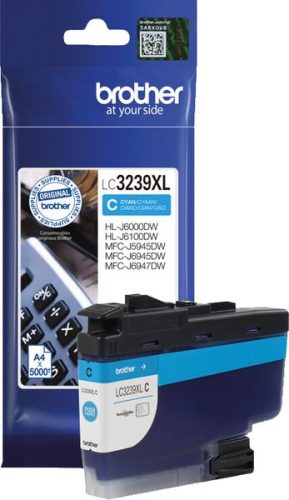 Brother, BROTHER Tintenpatrone HY cyan LC-3239XLC MFC-J5945DW 5000 Seiten