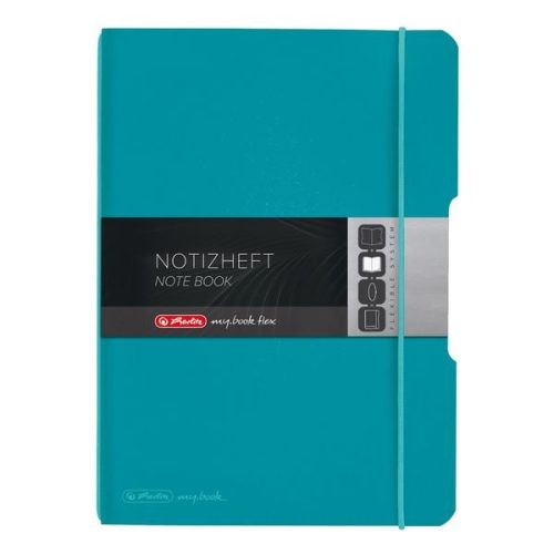 herlitz, HERLITZ my.book flex A5 50015993 Carribean Turqu. 40 Bl.kariert