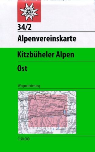 DAV, DAV AV-Karte 34/2 Kitzbüheler Alpen Ost
