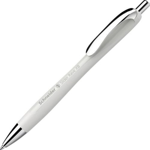Schneider, SCHNEIDER Kugelschreiber Slider Rave XB 132512 silbergrau,Trend Edition 0.7mm