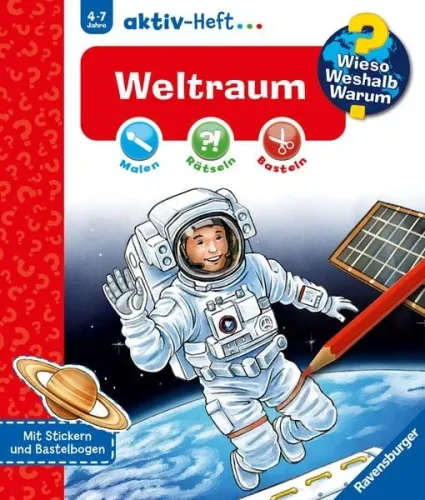 Ravensburger - Wieso? Weshalb? Warum? aktiv-Heft: Weltraum