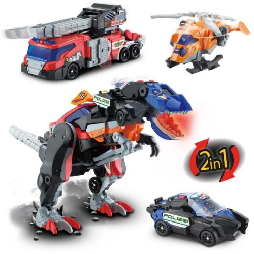 VTech, Switch & Go Dinos - 3-in-1 Super-T-Rex, Spielfigur