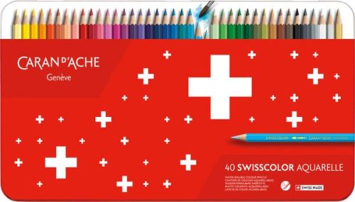 Caran d'ache, Caran d´Ache Wasservermalbare Farbstifte 40 Stück
