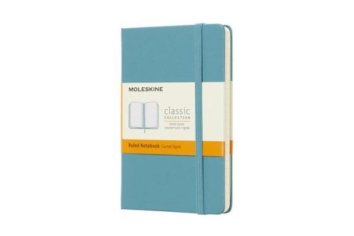 MOLESKINE, MOLESKINE Notizbuch P/A6 715246 liniert,HC,Riff Blau