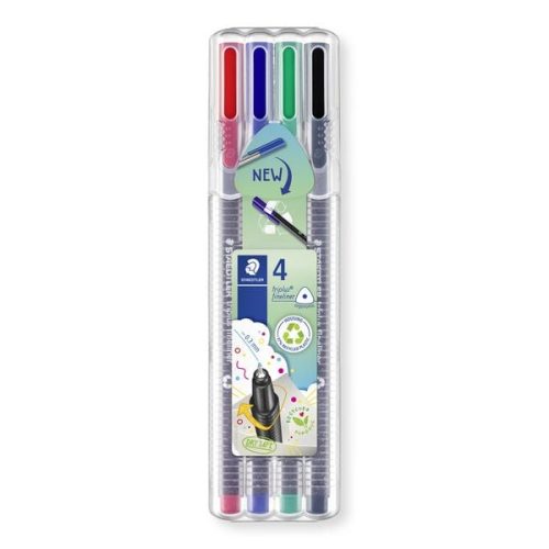 STAEDTLER, STAEDTLER Feinschr. triplus 334 0,3mm 334 SB4 4 Farben ass.