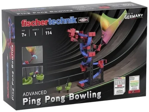 Fischertechnik, fischertechnik 569017 Ping Pong Bowling Experimente Bausatz ab 7 Jahre
