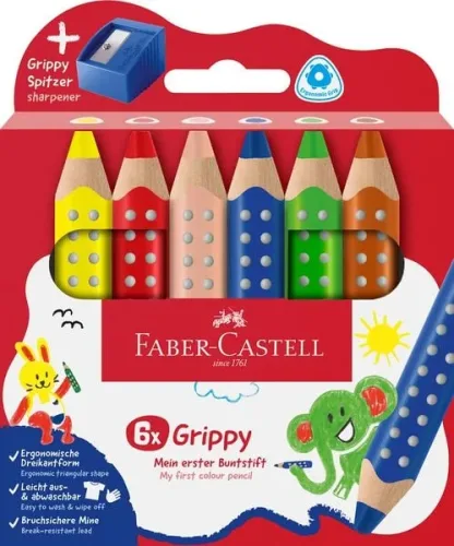 Faber-Castell, Faber-Castell - Farbstift Set, 3X14X16CM, Rot