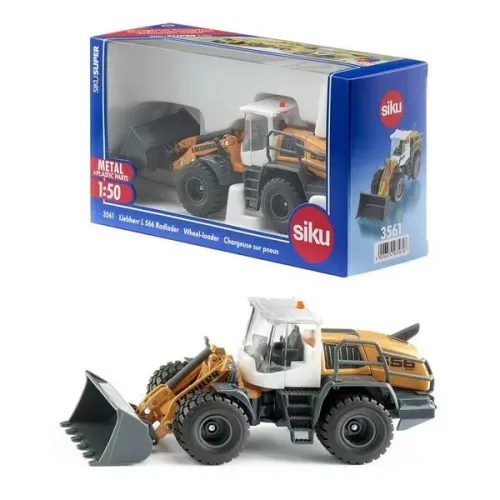 Siku, Siku - Radlader Liebherr L556 1:50, Multicolor