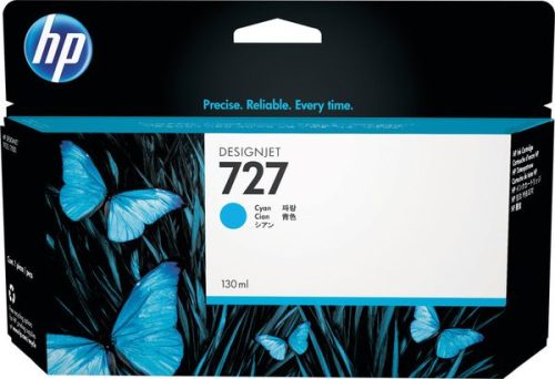 Hp, HP 727 Cyan DesignJet Druckerpatrone, 130 ml