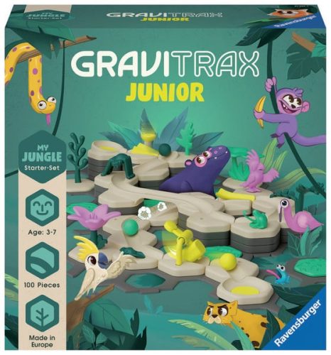 Ravensburger, Ravensburger GraviTrax Junior Starter-Set L Jungle 27499