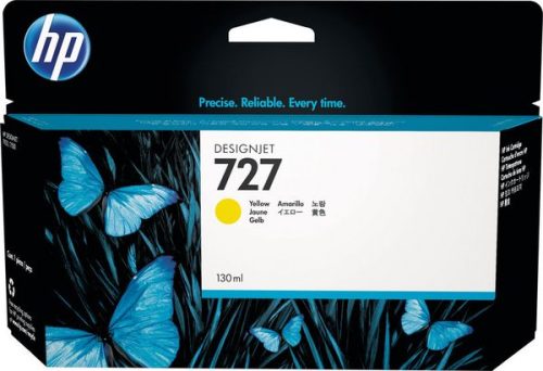 HP, HP Tintenpatrone 727 yellow B3P21A DesignJet T920/T1500 130ml