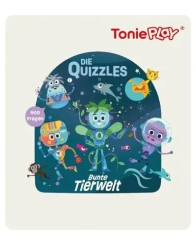 Tonies, Tonies - Die Quizzles: Bunte Tierwelt, deutsch, Multicolor