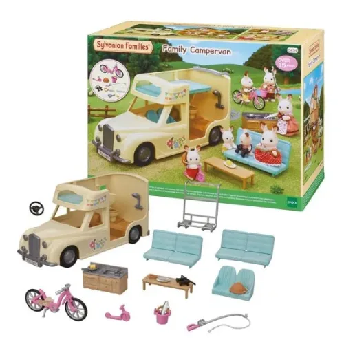 Sylvanian Families - Campingwagen, Multicolor