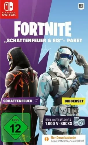 Epic Games, Fortnite Schattenfeuer + Eis Paket (CiaB) - Nintendo Switch [Deutsch]