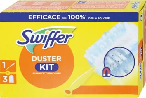 Swiffer, Swiffer Starterkit Staubmagnet mit Griff, inkl. 3 Tücher mit Duft