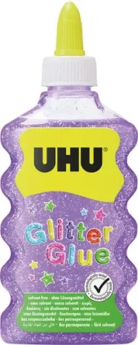 UHU, UHU Glitter Glue Maxi 510570 lila, 185g