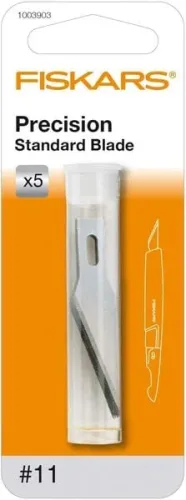 FISKARS, Fiskars Ersatzklingen für Finger-Bastelmesser | 5 Stück