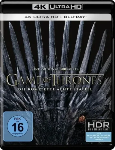 Game of Thrones - Staffel 8 (3 Blu-ray 4K Ultra HD + 3 Blu-ray 2D)