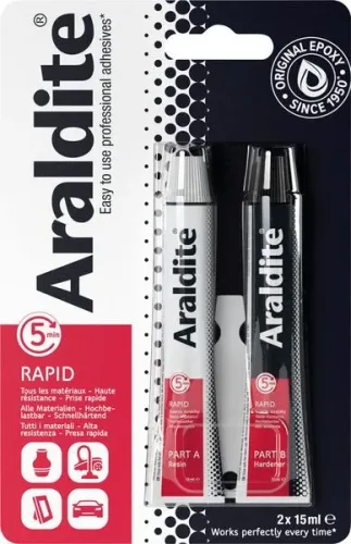 Araldit, Araldite Rapid Zweikomponenten-Kleber | 2 × 15 ml