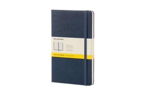 MOLESKINE, MOLESKINE Notizbuch L A5 893762 kariert Saphir