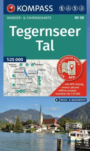Kompass Verlag, Kompass Verlag WK 08 Tegernseer Tal