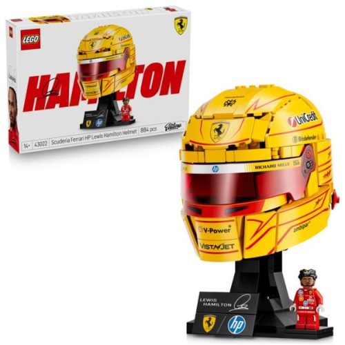 LEGO, LEGO® - 43022 Scuderia Ferrari HP Lewis Hamilton Helm, Multicolor
