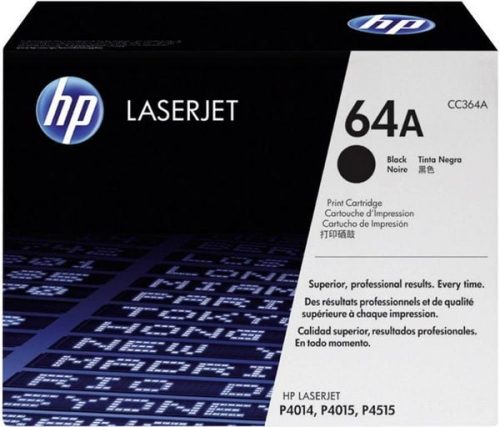HP, HP Toner-Modul 64A schwarz CC364A LaserJet P4014 10'000 Seiten