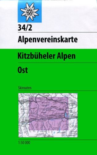 DAV, DAV AV-Karte 34/2 Kitzbüheler Alpen Ost Ski