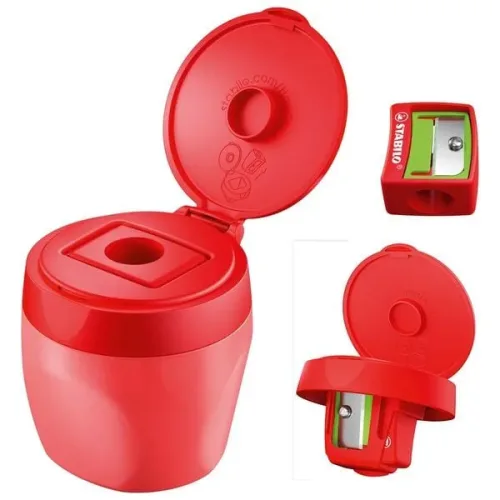 STABILO, STABILO Woody 3in1 Dosenspitzer 4849/01-3 rot