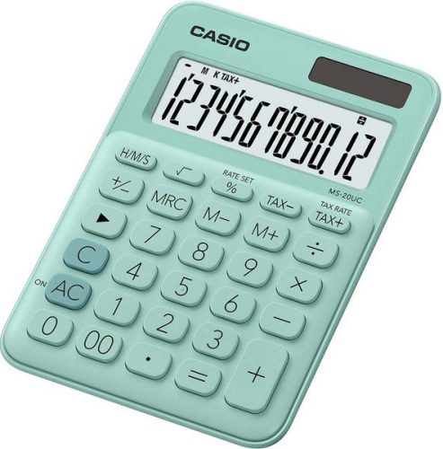 Casio, Casio Tischrechner MS-20UC-GN 12-stelliges Display Grün