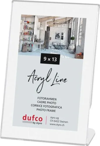 dufco, DUFCO Acryl-Bilderrahmen 9x13cm 1420.60291 hoch