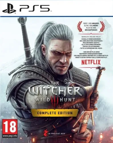 Bandai Namco, BANDAI NAMCO Spielesoftware "Namco The Witcher 0,125 Wild Hunt – Complete Edition" PlayStation 5