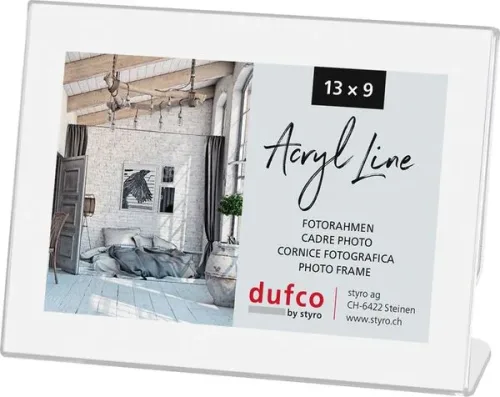 dufco, DUFCO Acryl-Bilderrahmen 9x13cm 1420.00083 quer