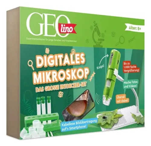 FRANZIS, FRANZIS - GEOlino Digitales Mikroskop, Multicolor
