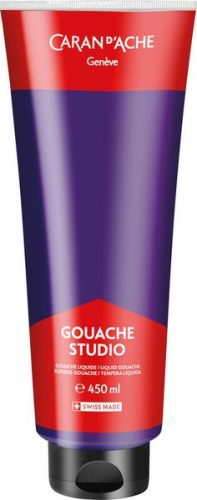 undefined, CARAN D'ACHE Deckfarbe Gouache 450ml 2340.120 violett, Studio