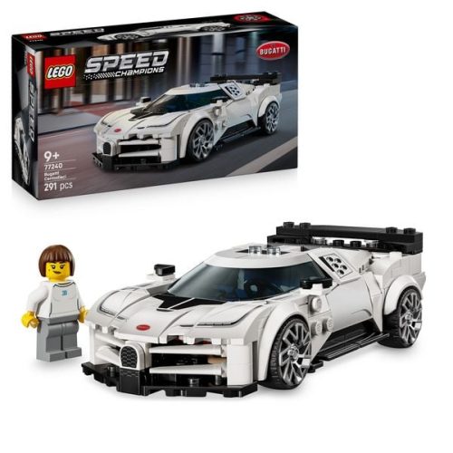LEGO, LEGO® Spielbausteine »LEGO® Speed Champions Bugatti Centodieci Hypersportwagen 77240«, (291 St.)