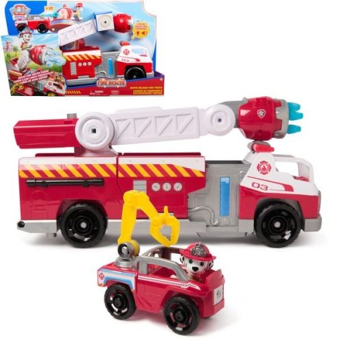 Spin Master - Paw Patrol Fire Rescue Feuerwehr Fahrzeug, Multicolor