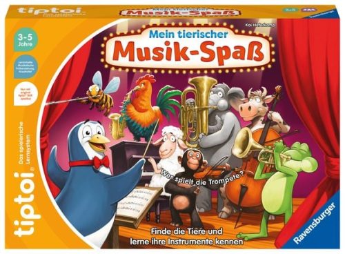 Ravensburger, tiptoi Mein tierischer Musik-Spaß, Brettspiel