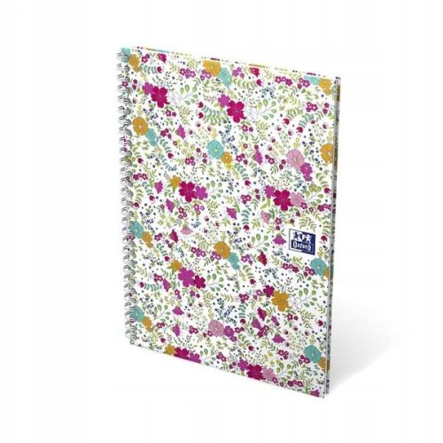 OXFORD, OXFORD Spiralbuch ForMe Floral A5 400094953 liniert 7mm, 90g 60 Blatt