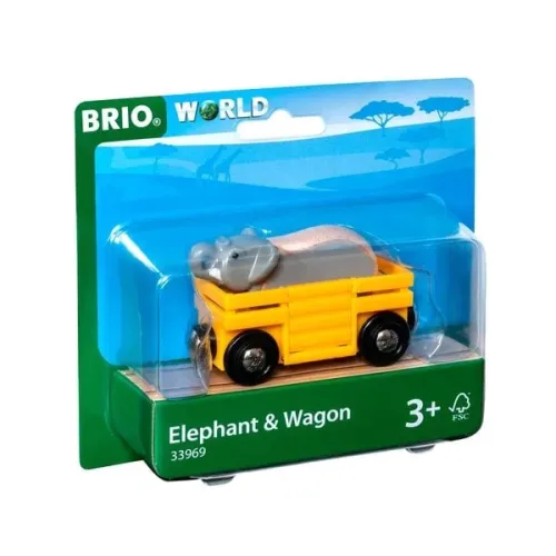 undefined, BRIO Eisenbahn Tierwaggon Elefant