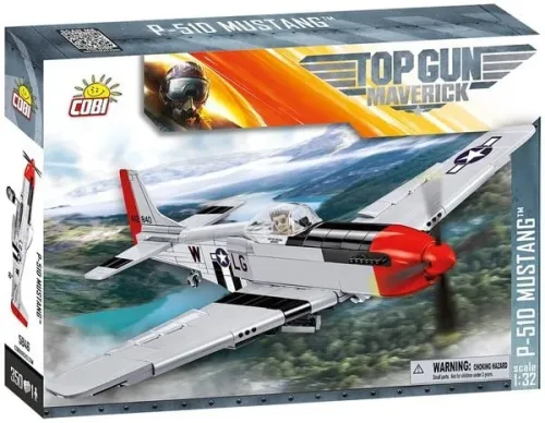 Cobi, Cobi Top Gun Maverick P51D Mustang, Konstruktionsspielzeug