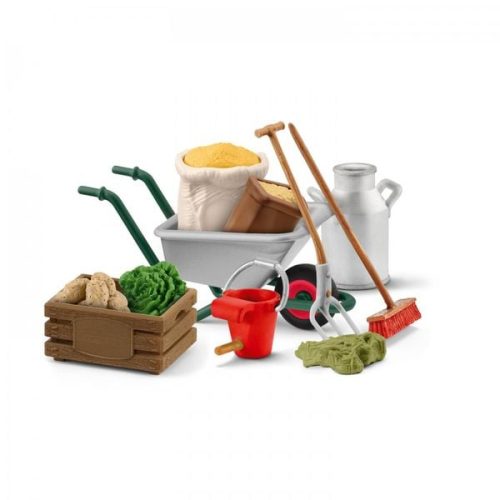Schleich, Farm World Stallpflege Zubehör, Spielfigur