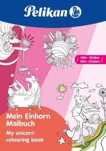 Pelikan, PELIKAN Malbuch mit Stickern 101530 A4 100g/m2